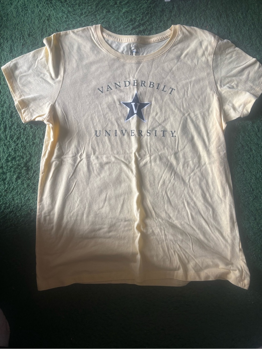 Women’sShort Sleeve Tee - Light Yellow
